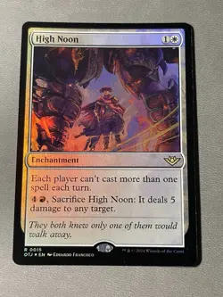 MTG High Noon Outlaws of Thunder Junction Foil NM - Image 1