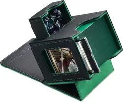 MTG Commander Card & Dice Storage Deck Box Fits 100 Double-Sleeved Waterproof - Image 1