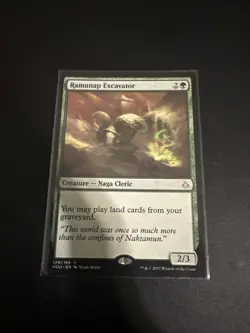 MTG Magic the Gathering Ramunap Excavator (129/257) Hour of Devastation NM - Image 1