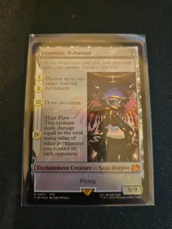 Summon: Bahamut FOIL MTG FIN NM/M - Image 1