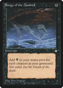 1x Songs of the Damned - LP - Ice Age - SPARROW MAGIC mtg - Image 1