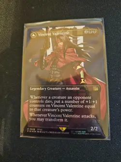 Vincent Valentine Borderless Surge FOIL MTG FIN Nm/M - Image 1