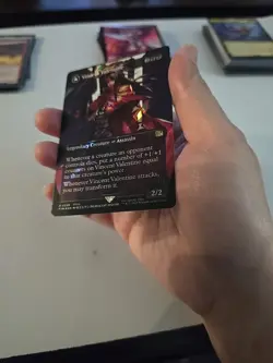 Vincent Valentine Borderless Surge FOIL MTG FIN Nm/M - Image 1