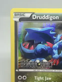Pokemon TCG Druddigon 17/20 (Dragon Vault) Blister Exclusive Stamped Promo LP - Image 2