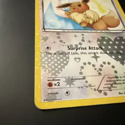 Eevee RC14/RC25 Legendary Treasures: Radiant Collection Holo Pokemon TCG (NM) - Image 2