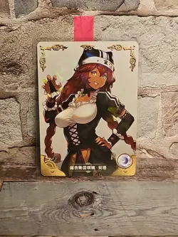Lupusregina Beta R Foil Goddess Story Card Anime Doujin Waifu - Image 1