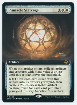Pinnacle Starcage Extended Art Foil 0322 EOE NM/MT [Edge of Eternities:MTG] - Image 1
