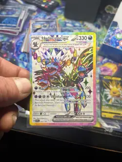 Hydreigon ex - 223 Pokemon SV Surging Sparks - Mint - Image 1