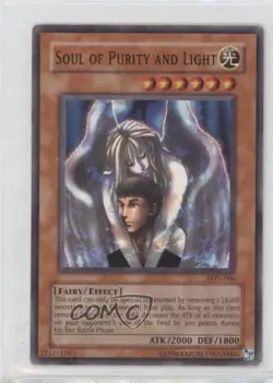 Soul of Purity and Light Unlimited YuGiOh Labyrinth Nightmare #LON-066 2003 0l37 - Image 1