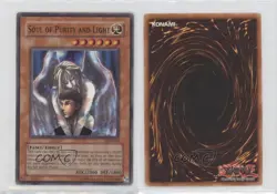 Soul of Purity and Light Unlimited YuGiOh Labyrinth Nightmare #LON-066 2003 0l37 - Image 3