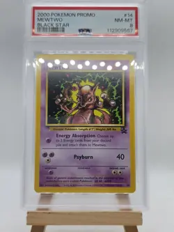 Mewtwo Black Star Promo #14 | Pokemon Cards | PSA 8 - Image 1