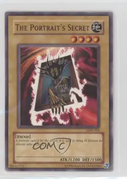 The Portrait's Secret Unlimited YuGiOh Labyrinth of Nightmare #LON-052 2003 08w3 - Image 1