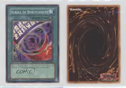 Scroll of Bewitchment Unlimited YuGiOh Labyrinth Nightmare #LON-048 2003 08w3 - Image 3