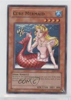 Cure Mermaid Unlimited YuGiOh Labyrinth of Nightmare #LON-041 2003 0xr2 - Image 1