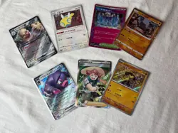 Pokemon Card Lot - 7x Holo / SR / RR Included Bulk Set - Image 1