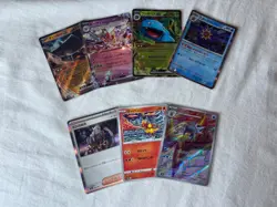 Pokemon Card Lot - 7x Holo / SR / RR Included Bulk Set Venusaur Arctibax - Image 1