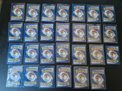 Pokemon Card Bundle x27 Holo Rare Fossil Jungle Base Set WOTC Heavily Played - Image 2