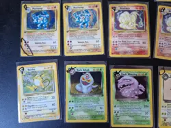 Pokemon Card Bundle x27 Holo Rare Fossil Jungle Base Set WOTC Heavily Played - Image 5