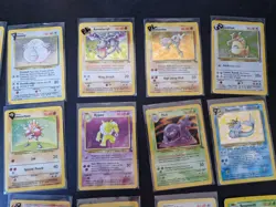 Pokemon Card Bundle x27 Holo Rare Fossil Jungle Base Set WOTC Heavily Played - Image 7