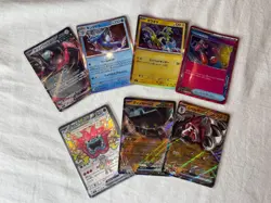 Pokemon Card Lot - 7x Holo / SR / RR Included Bulk Set Ogerpon - Image 1