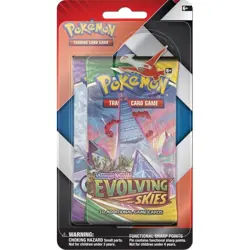 Pokemon TCG: Evolving Skies Latias/Latios 2-Pack Pin Blister - 20 Cards - Image 1