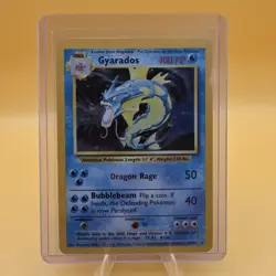 PokÃ©mon Gyarados TCG Base Set Holo Rare Card 6/102 Vintage 1999 LP - Image 3