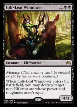 MTG - Gilt-Leaf Winnower - Magic Origins - NM, English Magic FLAT RATE SHIP - Image 1
