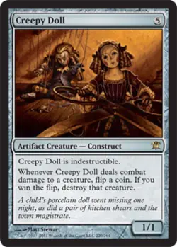 Creepy Doll - Medium Play MTG Innistrad - Image 1