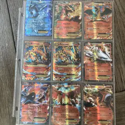 Pokemon Cards EX lot 9 Shiny Holo (Charizard, Reshiram, Ho-Oh, Entei, Moltres) - Image 1