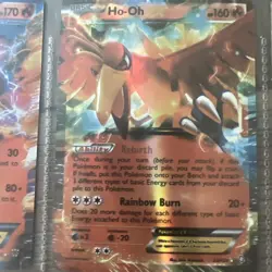 Pokemon Cards EX lot 9 Shiny Holo (Charizard, Reshiram, Ho-Oh, Entei, Moltres) - Image 10