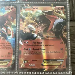Pokemon Cards EX lot 9 Shiny Holo (Charizard, Reshiram, Ho-Oh, Entei, Moltres) - Image 11