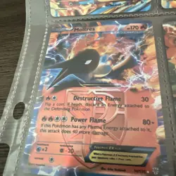 Pokemon Cards EX lot 9 Shiny Holo (Charizard, Reshiram, Ho-Oh, Entei, Moltres) - Image 19