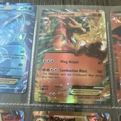 Pokemon Cards EX lot 9 Shiny Holo (Charizard, Reshiram, Ho-Oh, Entei, Moltres) - Image 4