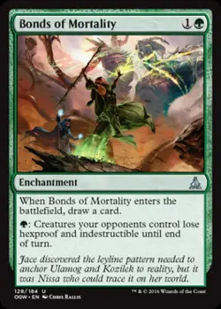 Bonds of Mortality - Light Play MTG Oath of the Gatewatch - Image 1