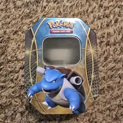 POKEMON Card TCG Spring 2016 Blastoise EX Collector Tin *EMPTY TIN - Image 1