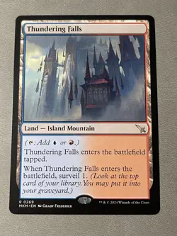 MTG Thundering Falls #0269 Rare Murders at Karlov Manor NM - Image 1