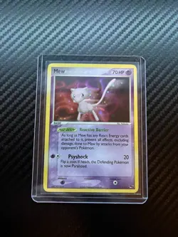Pokemon TCG- Mew 004/017 Pop Series 4 Holo LP - Image 1