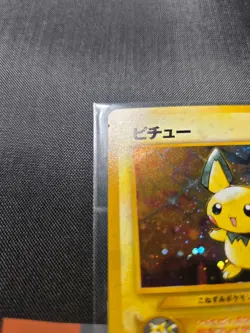Pichu No. 172 - Neo Genesis Japanese - Holo Rare Pokemon - MP to HP - Image 3