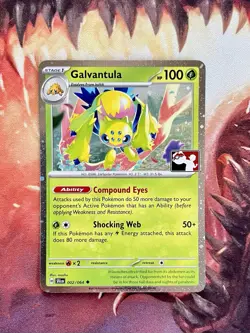 Galvantula COSMOS Holo Play Stamp 002/064 Pokemon Prize Pack Series 6 Card NM ⚡️ - Image 3