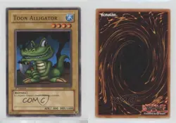 Toon Alligator 1st Ed. YuGiOh Starter Deck Pegasus #SDP-009 2003 pr9 - Image 3