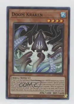 Doom Kraken 1st Ed. YuGiOh Legendary Duelists: Duels from the Deep 0kb5 - Image 1