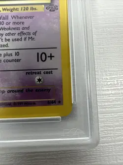 1999 Pokemon Card Jungle Set 1st Edition MR. MIME Holo 6/64, PSA 7 NM Vintage - Image 4
