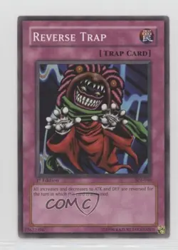 Reverse Trap 1st Ed. YuGiOh Starter Deck Joey #SDJ-050 2003 1z4 - Image 1