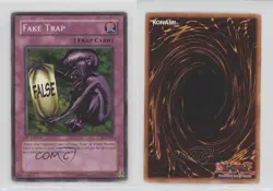 Fake Trap 1st Ed. YuGiOh Starter Deck Joey #SDJ-049 2003 0a2 - Image 3