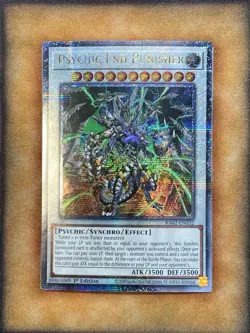 Yugioh Psychic End Punisher RA02-EN032 Quarter Century Rare 1st Ed NM - Image 1