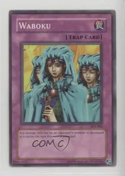 Waboku 1st Ed. YuGiOh Starter Deck Joey #SDJ-046 2003 1de9 - Image 1