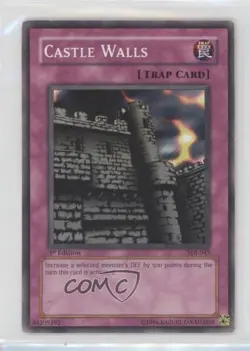 Castle Walls 1st Ed. YuGiOh Starter Deck Joey #SDJ-045 2003 0w8 - Image 1