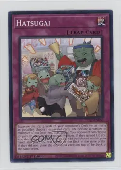 Hatsugai 1st Ed. YuGiOh Cyberstorm Access #CYAC-EN080 0it8 - Image 1