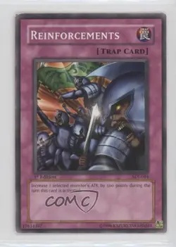 Reinforcements 1st Ed. YuGiOh Starter Deck Joey #SDJ-044 2003 0w8 - Image 1