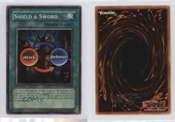 Shield & Sword 1st Ed. YuGiOh Starter Deck Joey #SDJ-040 2003 3hd - Image 3